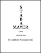 Stabat Mater SATB choral sheet music cover